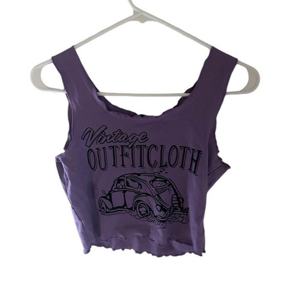 Violet Crop top - Picture 2 of 2